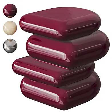 Приставной столик Forma Stacked Ox Blood