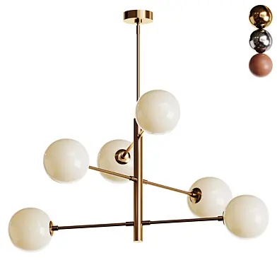 X CANVAS Endean 6 Light Chandelier