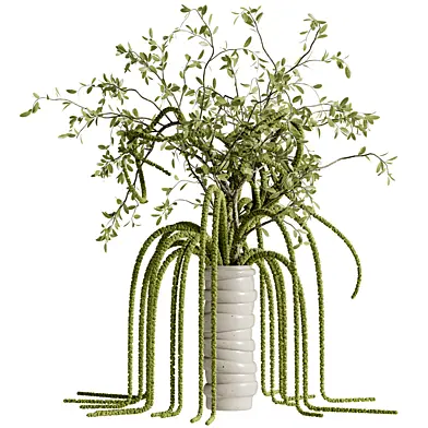 Spherical Flower Bouquet in a Clay Pot 249