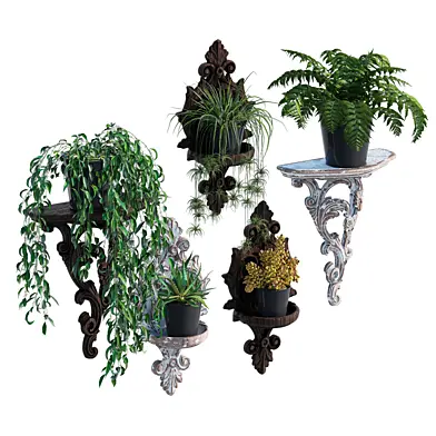Gothic wall shelf