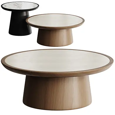 Nova Aluminum Round Coffee Table