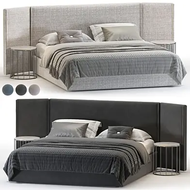 Libreta By Dantonehome Modern double Upholstered Bed