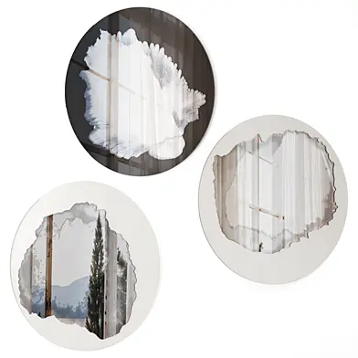 Зеркала "3 to 5 Seconds Mirror" от Jenny Nordberg set 3