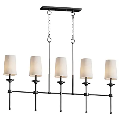 Kinley 5 Light Dimmable Linear Chandelier