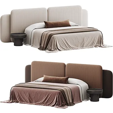 Modern Double Bed - 084