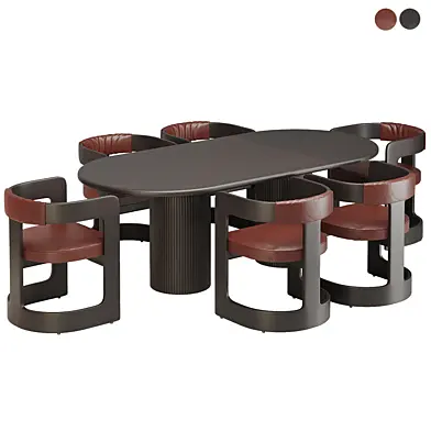 Dinning chair and table386