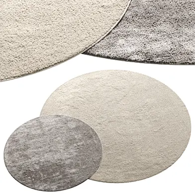 Pure Tapis en viscose Nela Ivoire