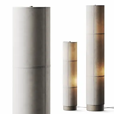 West Elm Tarver Ceramic & Parchment Floor Lamp