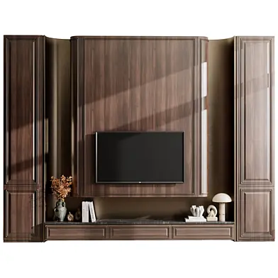 Tv Wall set 107 - Classic Wall Panel Decor