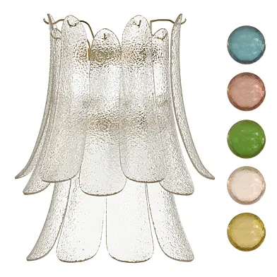 Asti Selle Murano Glass Wall Light