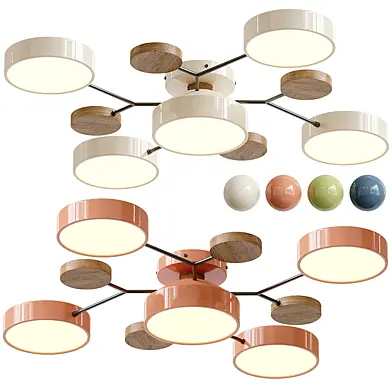 4 Layers Northern European Style Ceiling Lamp