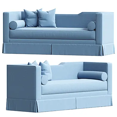 Ocean Skirted Sofa