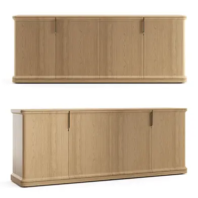 RH Baron Media Console 84