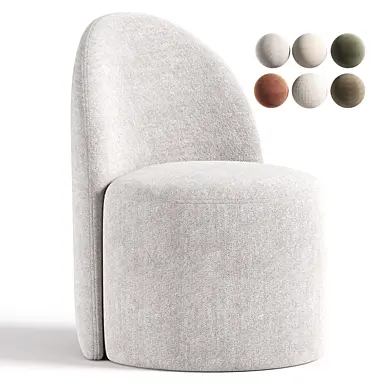 Reynaux Slope Leather Dining Chair