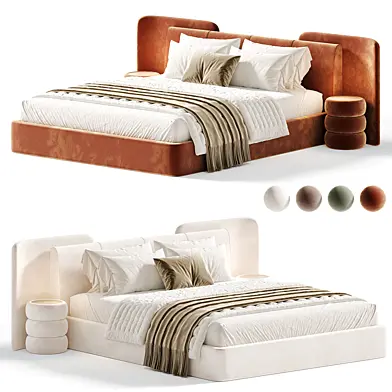 Modern Double Bed 014