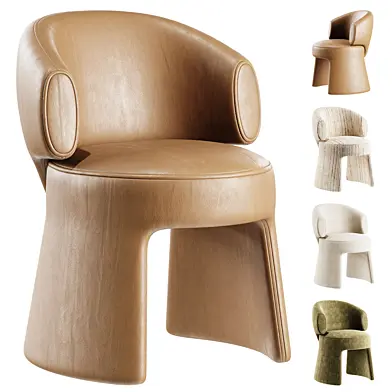 Inga Dinning Chair by Roberto Lazzeroni