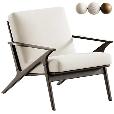 Cavett Wood Accent Chair