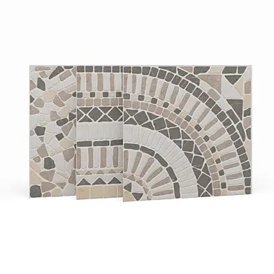 Decorative Porcelain Tile Set – Carpet Pattern