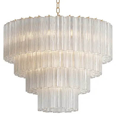 Venini Triedri Glass Ceiling Chandelier