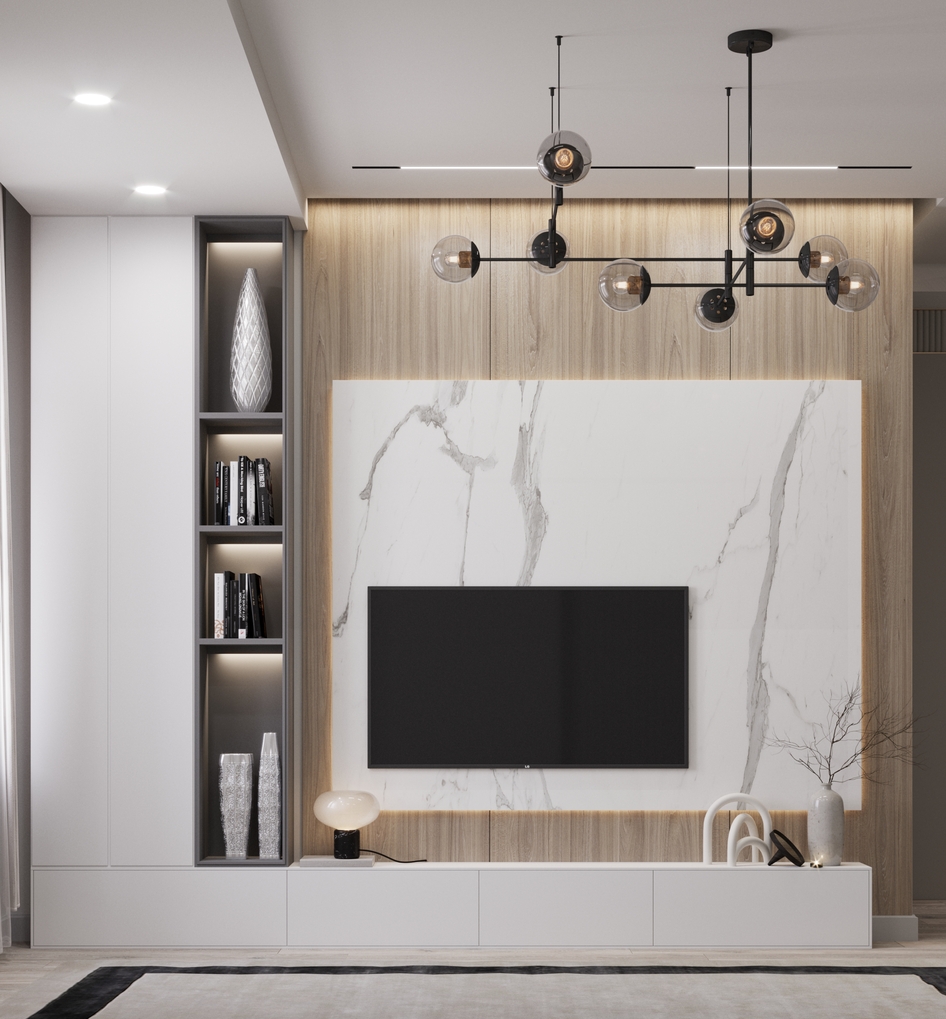 HOLL interior design - Проект из галереи 3D Моделей