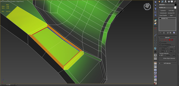 Как сгладить цилиндр в 3d max