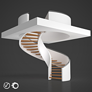 3d Model Stairs Download 3dsky Org