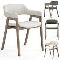 Mist Dining Chair Chair 3D model