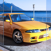 Nissan Skyline R33 sea