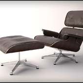 eames lounge chair and ottoman