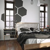 Scandinavian bedroom