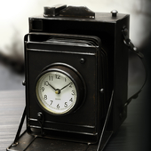 Vintage Camera Clock