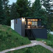 Cross-Laminated-Timber Cottage-Exteriors