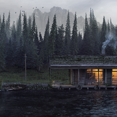 House on the lake