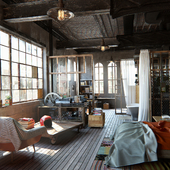 WHOLA LOTTA LOFT! BROOKLYN NYC LOFT 3RD WINNER IN EVERMOTION CHALLENGE 2015