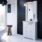 black&white bathroom