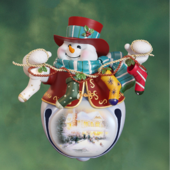 Thomas Kinkade Snowman