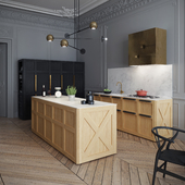 Apartment in Paris Kitchen