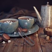 Hot chocolate set