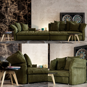 Collar sofa Minotti