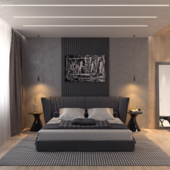 Modern bedroom