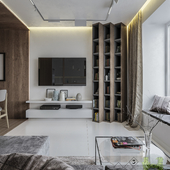 Minimalistic apartment in Ivano_Frankivsk