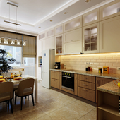 Neoclassical kitchen