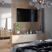 Scandinavian bedroom