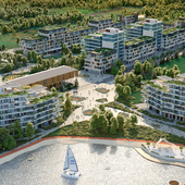 Commercial visualization of residential complex