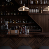 Dark Bar Interior