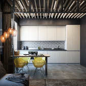 Loft kitchen