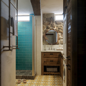 Old bathroom