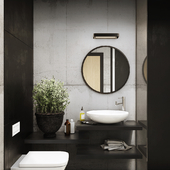 Modern small bathroom