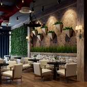 Loft style Restaurant in Baku