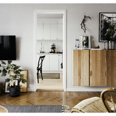 Scandinavian Apartment (сделано по референсу)